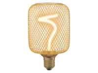 OSRAM Filamentlamp met metalen behuizing (goud/hoekig) - thumbnail