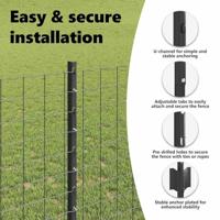 VidaXL Afrasteringspaal 5 pcs grijs 100 cm staal - thumbnail