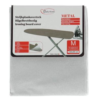 Daily Home Strijkhoes Metal 130x46 Cm Daily Home Strijkhoes Metal 130x46 Cm