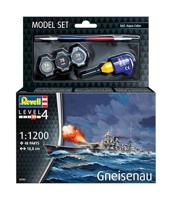 Revell 1/1200 Battleship Gneisenau Model-Set - thumbnail