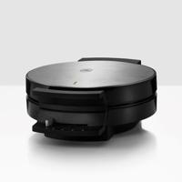OBH Nordica Elite Single Stainless Steel 4 wafel(s) 1000 W Zwart, Roestvrijstaal - thumbnail