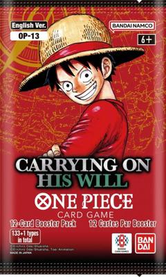One Piece TCG - OP-13 Carrying On His Will Booster Pack