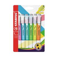 Markeerstift stabilo swing cool 275/6 6st assorti | 5 stuks - thumbnail