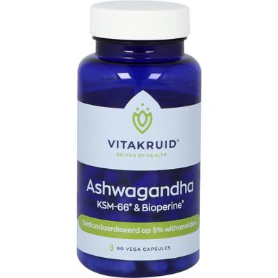 Vitakruid Ashwagandha 5% withanoliden KSM-66® & Bioperine® 60
