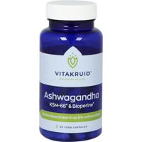 Vitakruid Ashwagandha 5% withanoliden KSM-66® & Bioperine® 60 - thumbnail