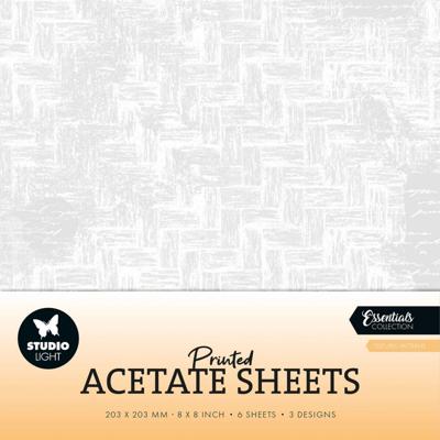 Studio Light • essentials acetate sheets textured patterns