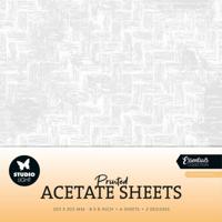 Studio Light • essentials acetate sheets textured patterns - thumbnail