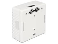 DeLOCK Network Wall Outlet 2 Port Cat.6A LSA montagedoos - thumbnail