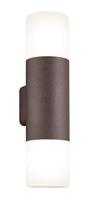 Trio Wand lampHoosic 2-lichts 33cm bruin - 222260224 - thumbnail