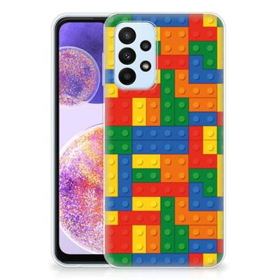 Samsung Galaxy A23 | TPU bumper | Blokken Samsung Galaxy A23 | TPU bumper | Blokken