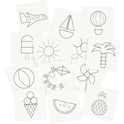 Creativ Company Https://www.cchobby.nl/memory-kaarten-afm-7x7-cm-400-gr-wit-1-set