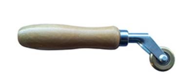 Aandrukrol messing gelagerd 5mm breed