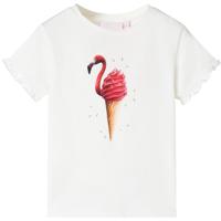 VidaXL Kindershirt 104 ecru - thumbnail