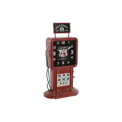 Tafelklok Home ESPRIT Rood Vintage gasolinera