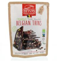 Belvas Belgian Thins Puur Goji Amandel - thumbnail