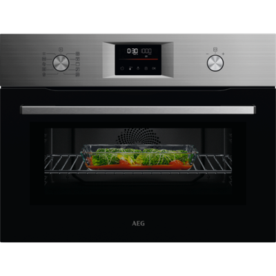 AEG 6000 CombiQuick - Heteluchtoven met magnetron NKK6N40M