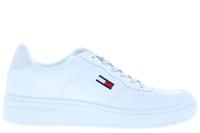 Tommy Hilfiger Cupsole sneaker flash it YBR white Wit  - thumbnail