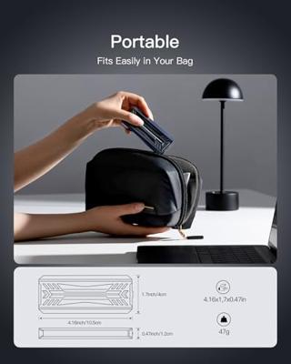 Inateck FE2024 SDD-behuizing Zwart, Grijs M.2