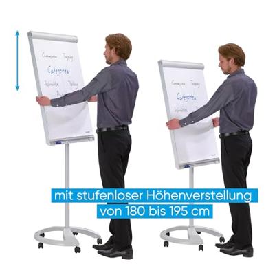 Franken Flipchart Mobil Deluxe (b x h) 67 cm x 95 cm Lichtgrijs Incl. opbergbakje, Afwisbaar, In hoogte verstelbaar, Beschrijfbaar, Magneetband, Incl. Franken Flipchart Mobil Deluxe (b x h) 67 cm x 95 cm Lichtgrijs Incl. opbergbakje, Afwisbaar, In hoogte verstelbaar, Beschrijfbaar, Magneetband, Incl.