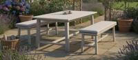 Ravello dining set 3pcs table 177x102x75/2 benches Eurofar - Eurofar - thumbnail