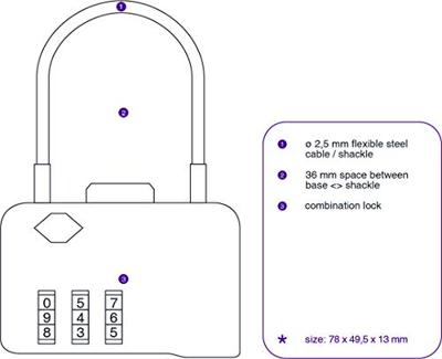 TSA slot met kabel
