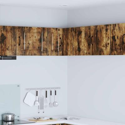 Keukenkast met plank Gerookt eiken 57 x 57 x 40 cm Bewerkt hout