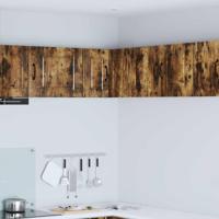 Keukenkast met plank Gerookt eiken 57 x 57 x 40 cm Bewerkt hout - thumbnail