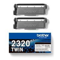 Originele Toner Brother L2300D/L2340DW/L2360DN/L2365DW/L2500/L2700 Zwart (2 Stuks) - thumbnail