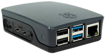 Raspberry Pi® SC0230 SBC-behuizing Geschikt voor model: Raspberry Pi® 4 B Zwart Raspberry Pi® SC0230 SBC-behuizing Geschikt voor model: Raspberry Pi® 4 B Zwart