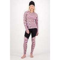 Mons Royale Cascade Merino Flex 200 Legging Dames Thermobroek Blazing Trails S - thumbnail