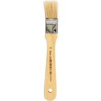 Creativ Company Vernis / lak kwasten, l: 18,5 cm, b: 25 mm, plat, 12 stuk/ 1 doos - thumbnail