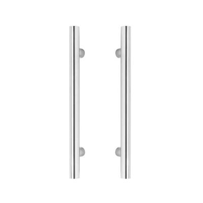 Intersteel Deurgrepen set T-vorm 1000x70mm geborsteld RVS