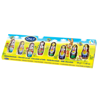 Paashaasjes van melkchocolade - thumbnail