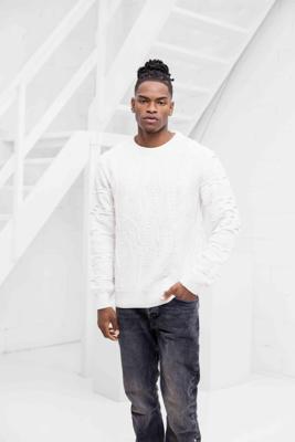 Carlo Colucci C9016 59 Sweater Heren Wit - Maat S - Kleur: Wit | Soccerfanshop Carlo Colucci C9016 59 Sweater Heren Wit - Maat S - Kleur: Wit | Soccerfanshop