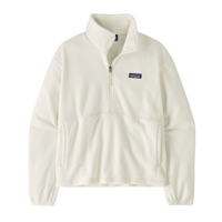 Patagonia Micro D 1/2-Zip Pullover Fleece Dames Birch White M - thumbnail