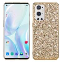 Voor OnePlus 8T Glitter Poeder Shockproof TPU Beschermhoes (Goud) - thumbnail