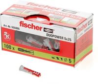 Studs Fischer DuoPower 555005 Ø 5 x 25 mm Nylon (100 Stuks) - thumbnail