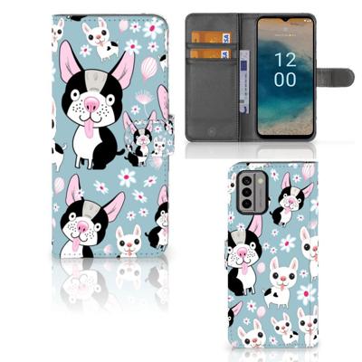 Nokia G22 | Telefoonhoesje | Met pasjeshouder | Hondjes