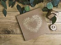 Geschenkdoosjes Kraft Met Tags (10st) - thumbnail