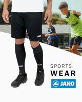 JAKO 4400K Short Manchester 2.0 Kids - Zwart - 152 - thumbnail