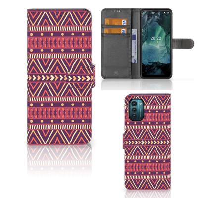 Nokia G11 | G21 | Telefoon Hoesje | Aztec Paars
