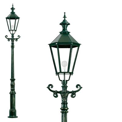 KS Verlichting Nostalgische staande lampSchiedam van gietijzer - zwart - 608
