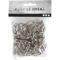 Creativ Company Sleutelhangers, d 25 mm, 100 stuk/ 1 doos - thumbnail