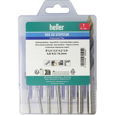Heller 325059 HSS-Co Metaal-spiraalboorset DIN 338 1 set(s)