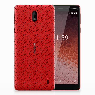 Nokia 1 Plus | TPU bumper | Stripes Dots