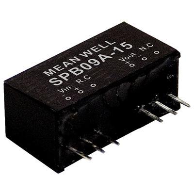 MEAN WELL SPB09A-12 DC/DC-convertermodule 750 mA 9 W Aantal uitgangen: 1 x Inhoud 1 stuk(s)