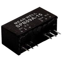 MEAN WELL SPB09A-12 DC/DC-convertermodule 750 mA 9 W Aantal uitgangen: 1 x Inhoud 1 stuk(s) - thumbnail