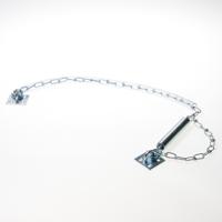DX stormketting 50 cm - met veer - DV804B - thumbnail