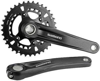 SHIMANO crankstel "fc-mt610-2 en 610-b2" crankset shim.fc-mt610-2 and 610-b2 170mm - thumbnail