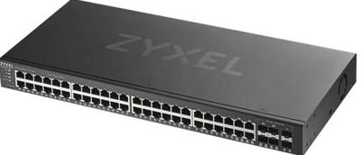 ZyXEL GS1920-48V2 Managed Gigabit Ethernet (10/100/1000) Zwart ZyXEL GS1920-48V2 Managed Gigabit Ethernet (10/100/1000) Zwart